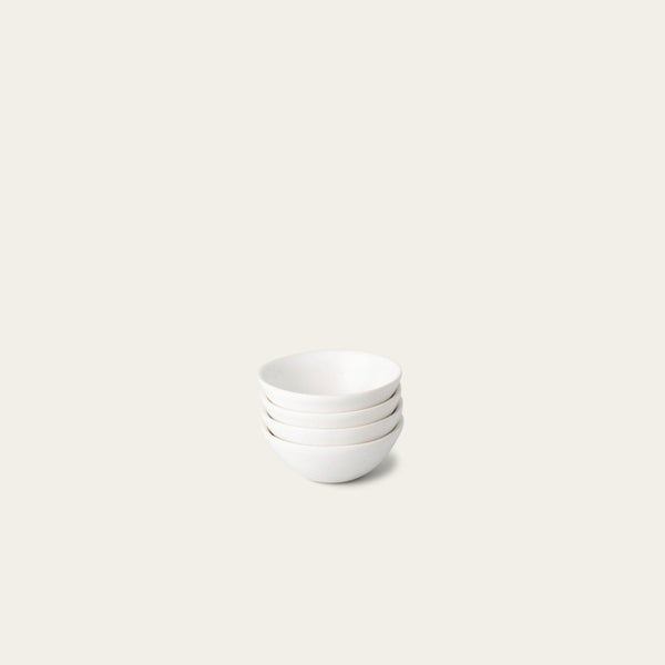 Little bowls dinnerware by Fable Home, in a speckledwhite color. – #speckledwhite