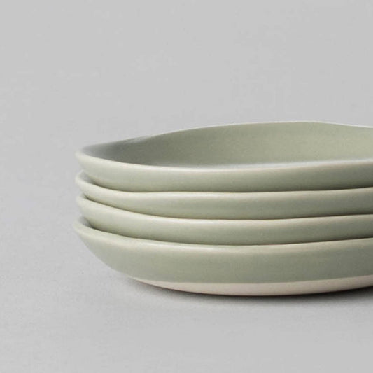 Little plates dinnerware by Fable Home, in a beachgrassgreen color. – #beachgrassgreen