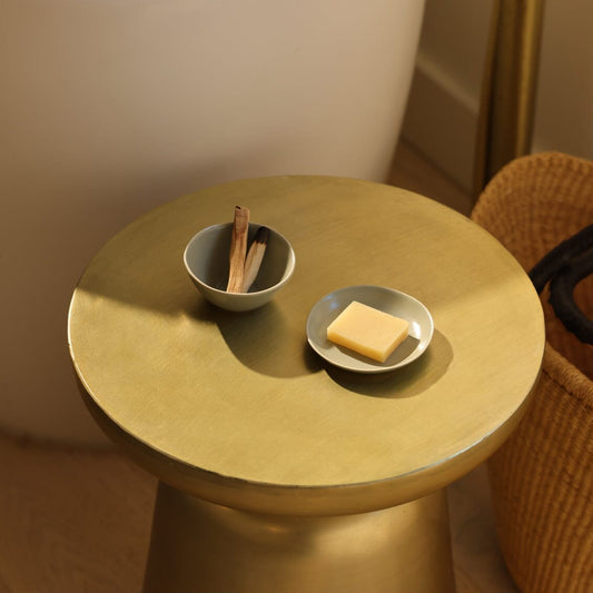 Little plates dinnerware by Fable Home, shown in a dovegray finish. – #dovegray