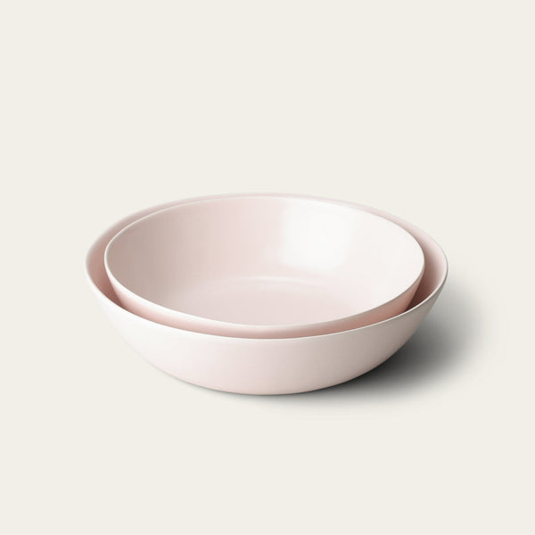 Low serving bowls serveware by Fable Home, in a blushpink color. – #blushpink