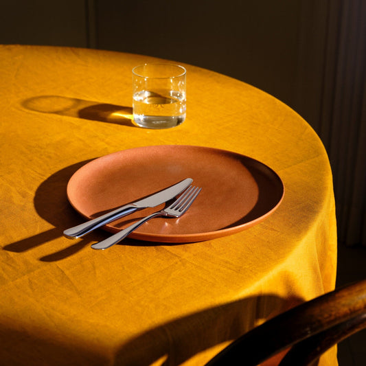 Lunch Plates by Fable Home, featured in a canyonclay finish. – #canyonclay