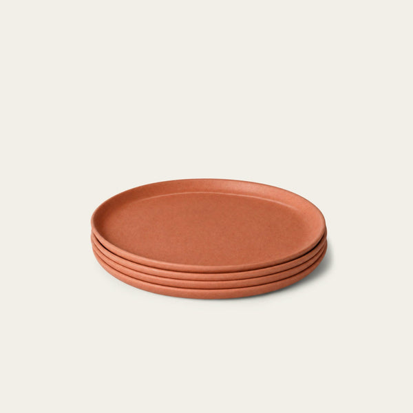 Lunch Plates by Fable Home, featured in a canyonclay color finish. – #canyonclay