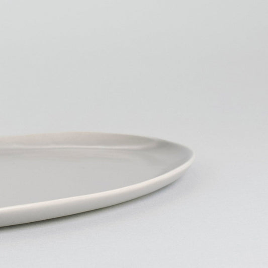 Oval serving platter dinnerware by Fable Home, in a dovegray color. – #dovegray