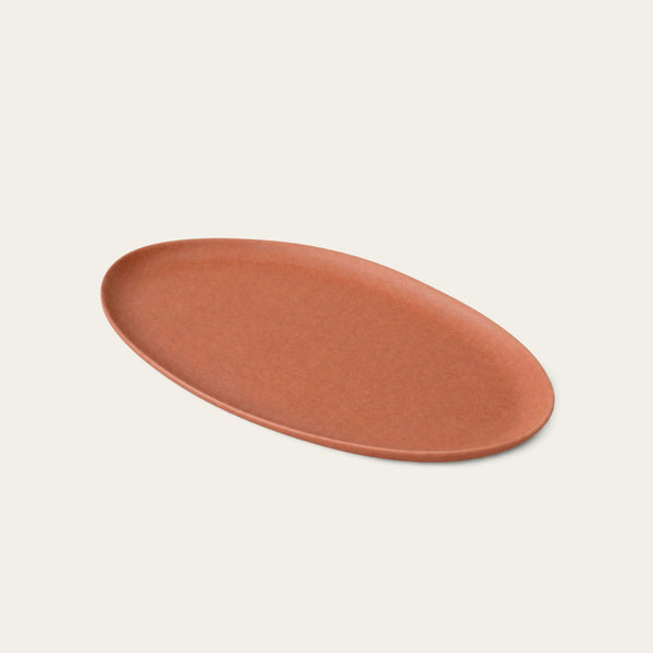 Oval Serving Platter by Fable Home, featured in a canyonclay color finish. – #canyonclay