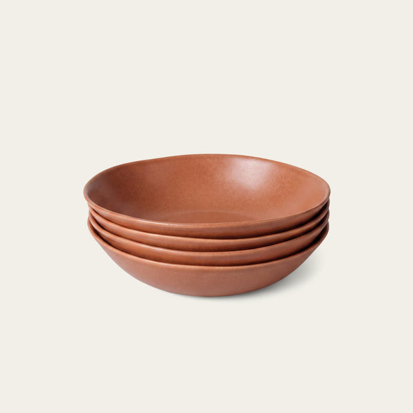 Pasta Bowls by Fable Home, featured in a canyonclay finish. – #canyonclay