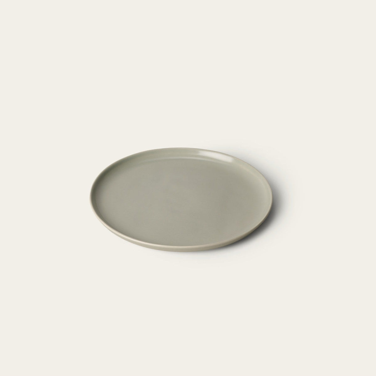 Single Salad Plate by Fable Home, shown in Beachgrass Green.