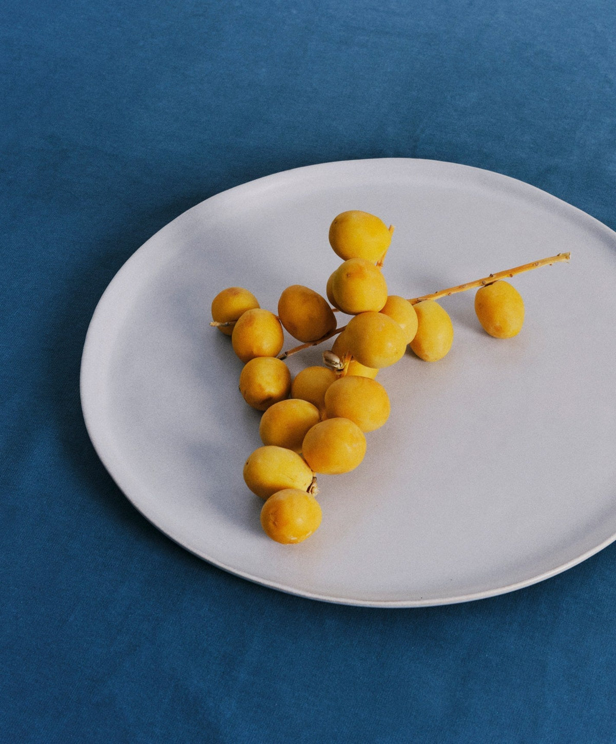 Serving Platter by Fable Home, shown in Stone Blue.