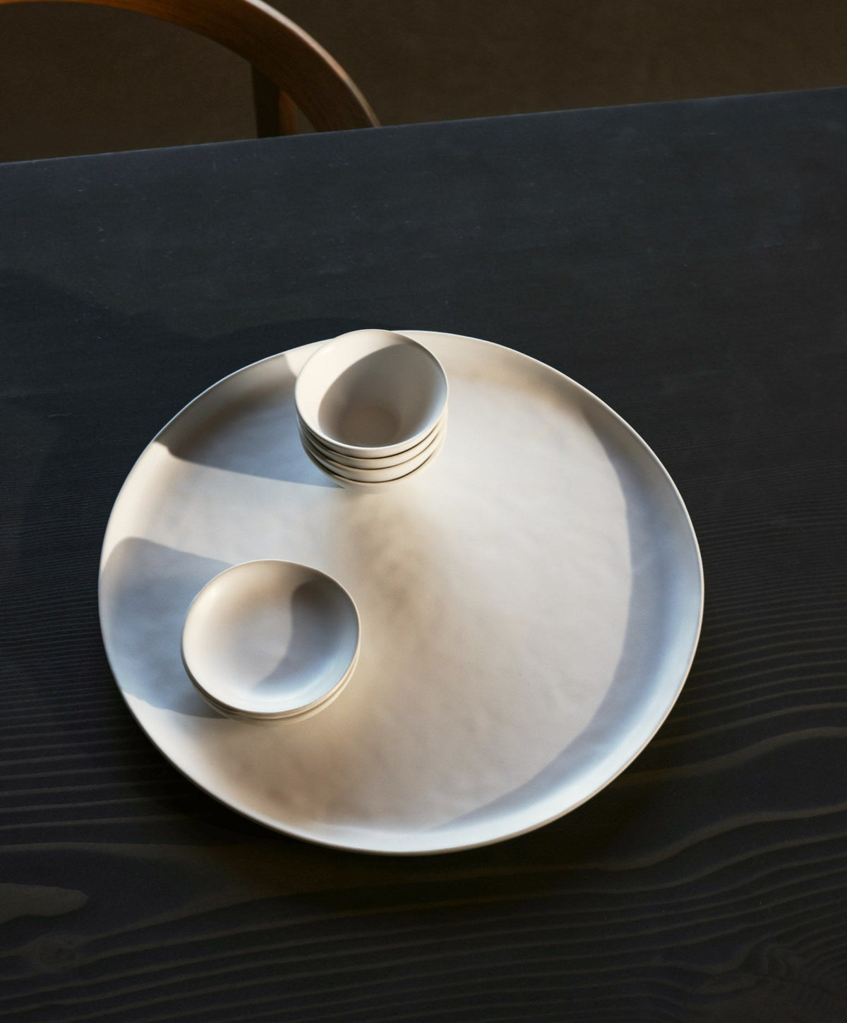 Serving Platter by Fable Home, shown in Cloud White.