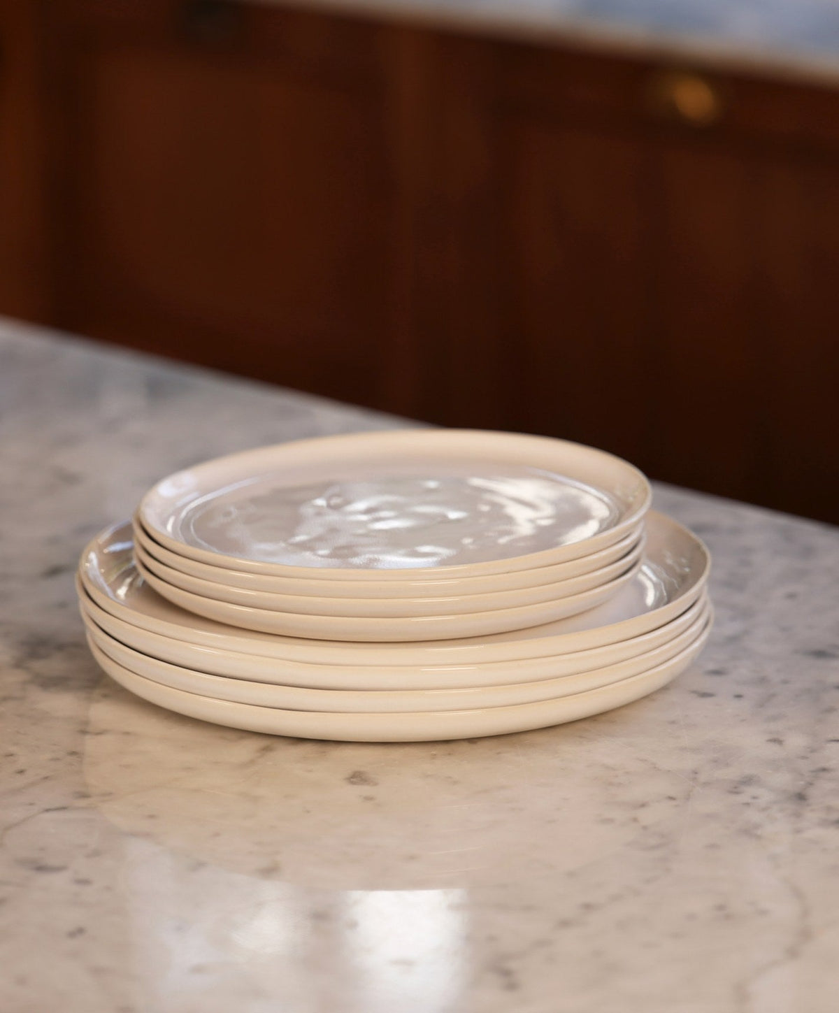 Dinnerware Set by Fable Home, shown in Pearl White.