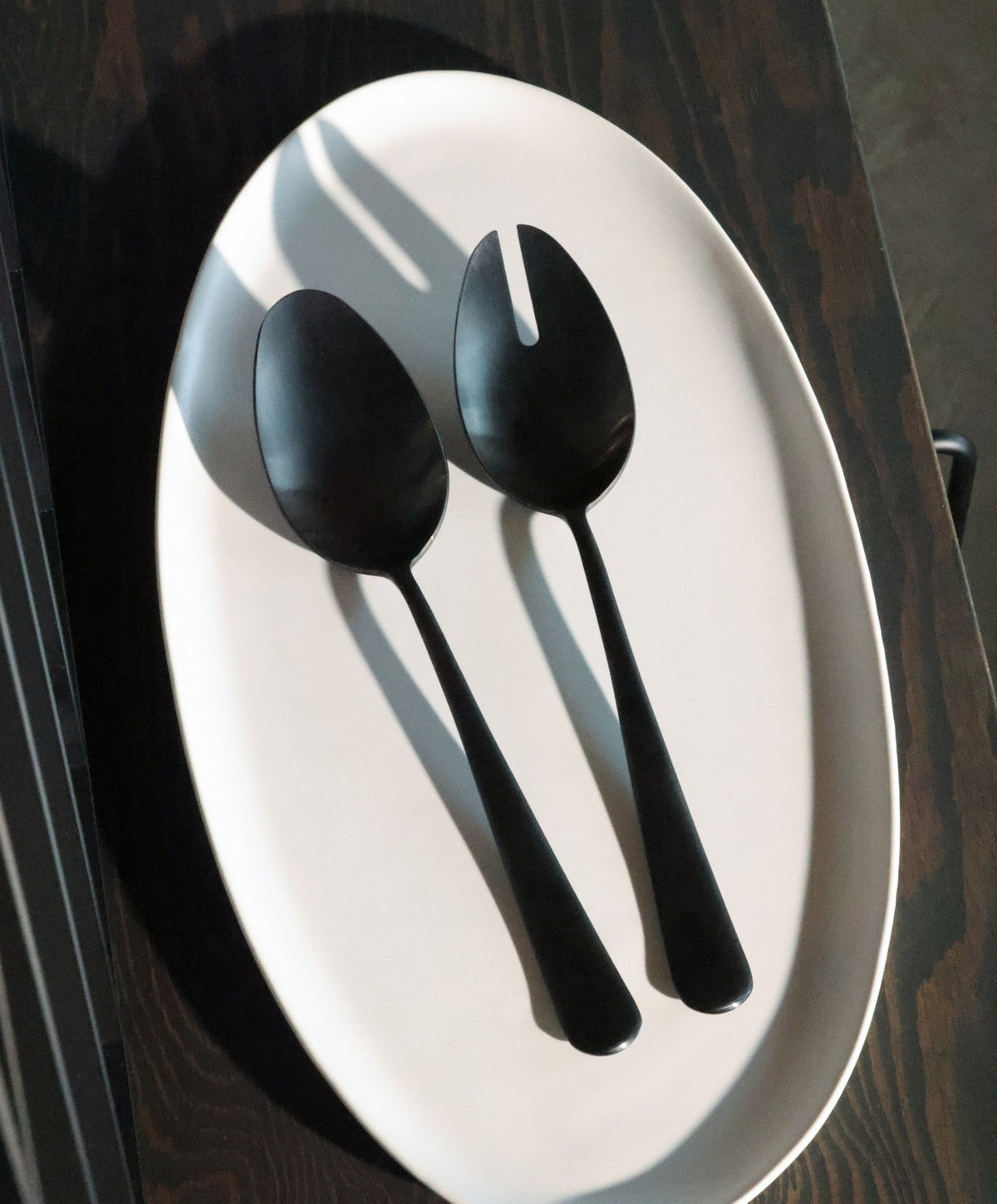 Serving Ceramics Set by Fable Home, shown in Cloud White.