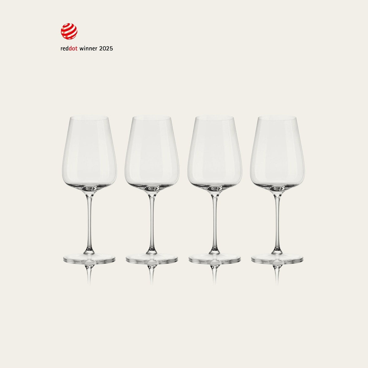 Wine Glasses Pro by Fable Home, shown in Clear.