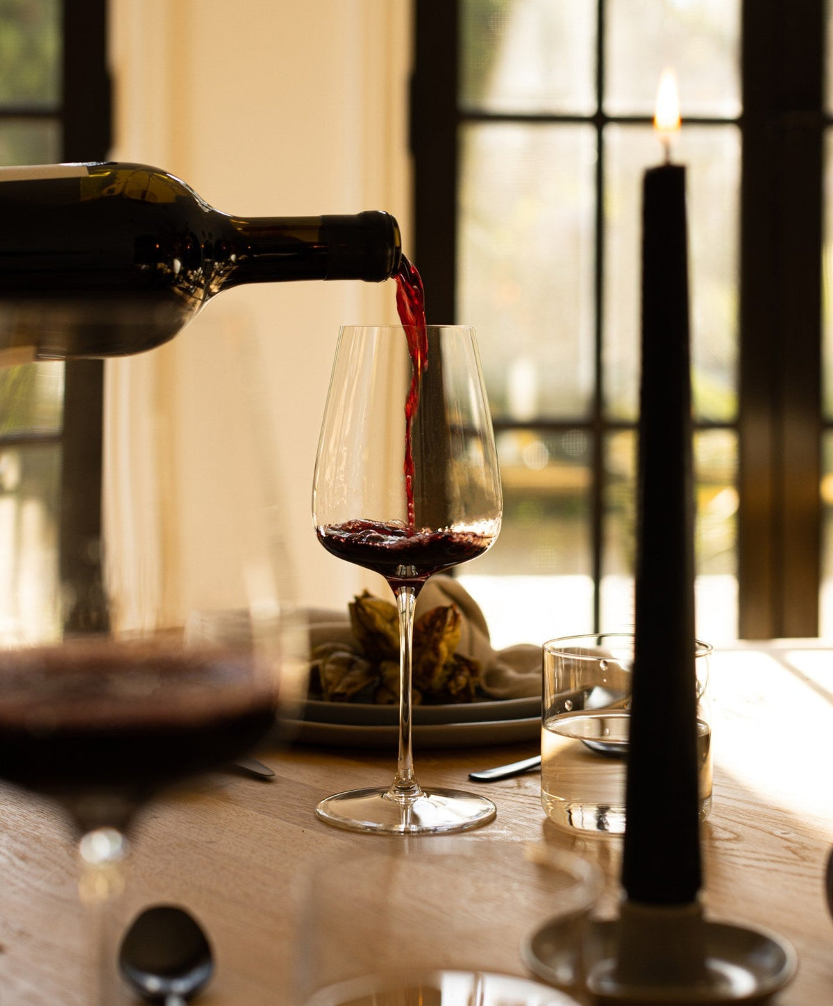 Wine Glasses Pro by Fable Home, shown in Clear.
