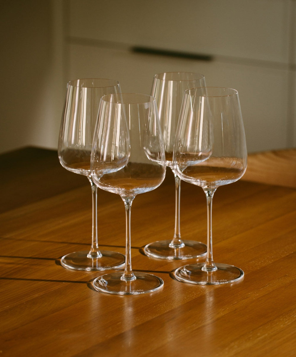 Wine Glasses Pro by Fable Home, shown in Clear.