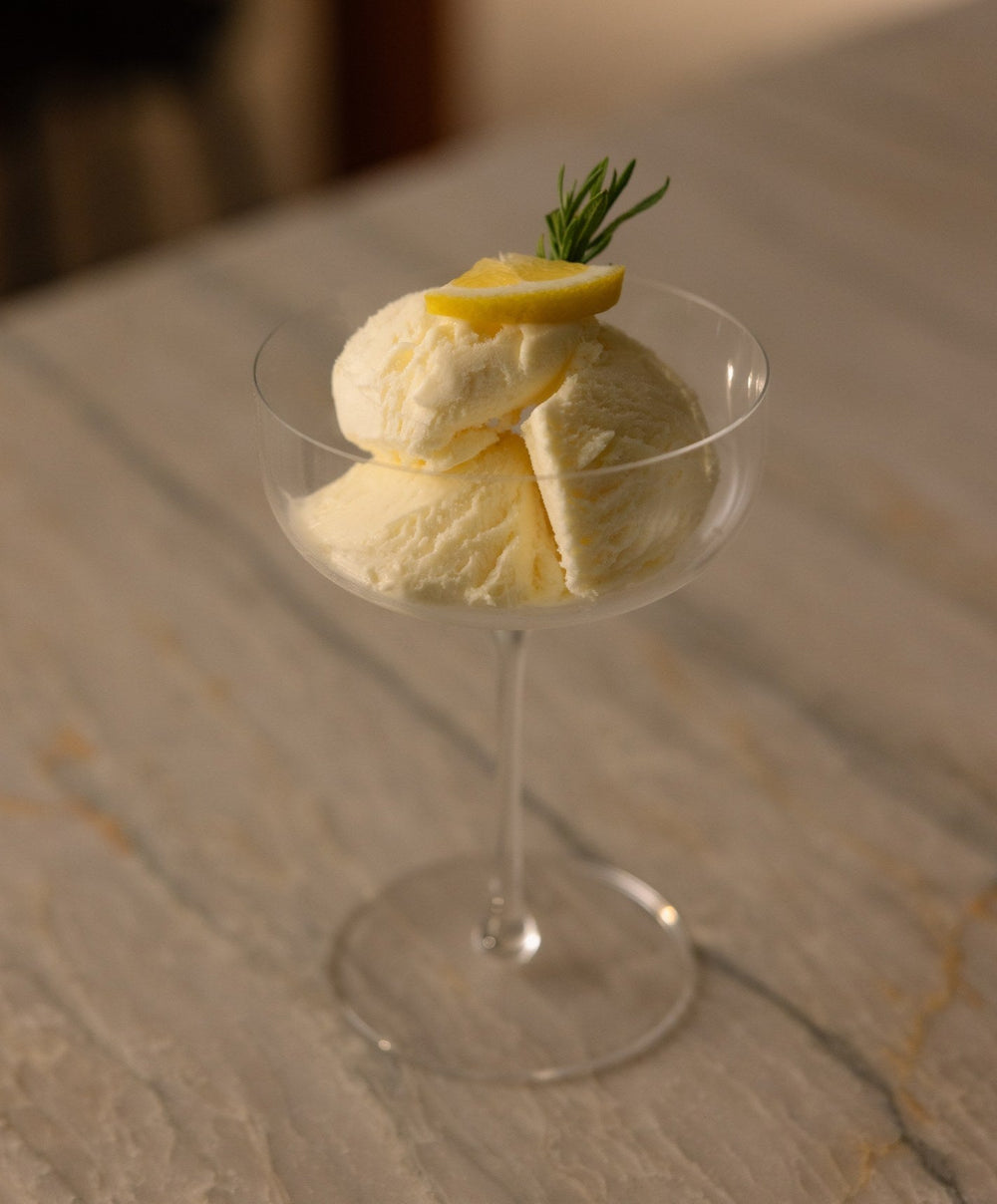 Coupe Glasses Pro by Fable Home, shown in Clear.