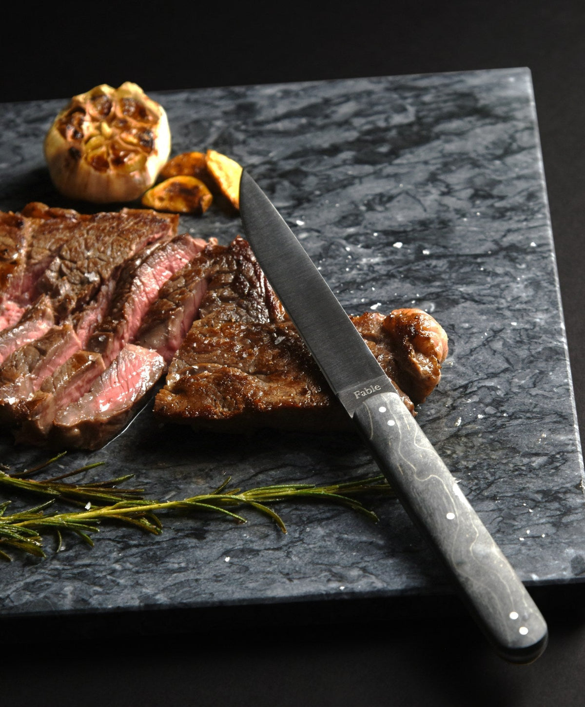 Steak Knives by Fable Home, shown in Black.