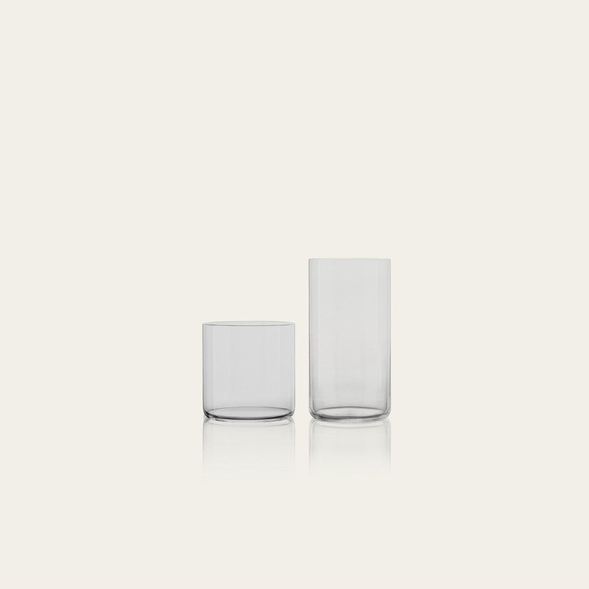 Glassware Set Pro by Fable Home, shown in Smoke Gray.