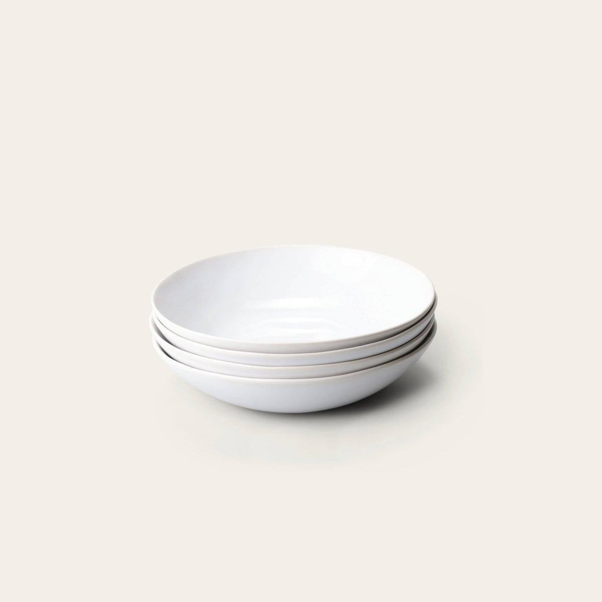 Pasta Bowls by Fable Home, shown in Pearl White.