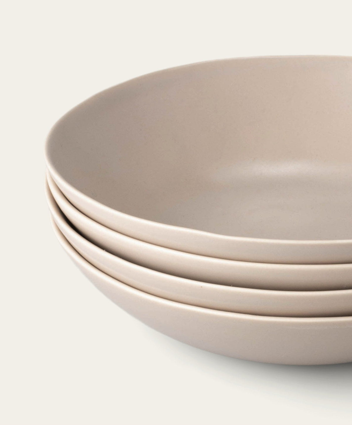 Pasta Bowls by Fable Home, shown in Desert Taupe.