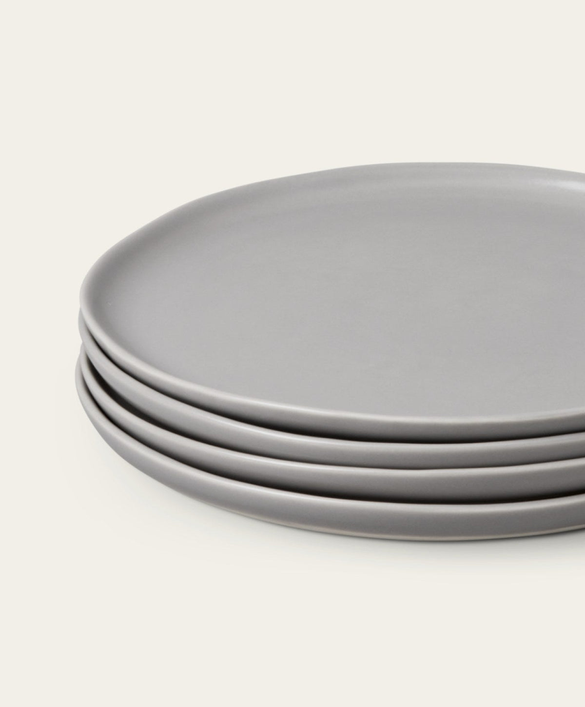 Salad Plates by Fable Home, shown in Dove Gray.