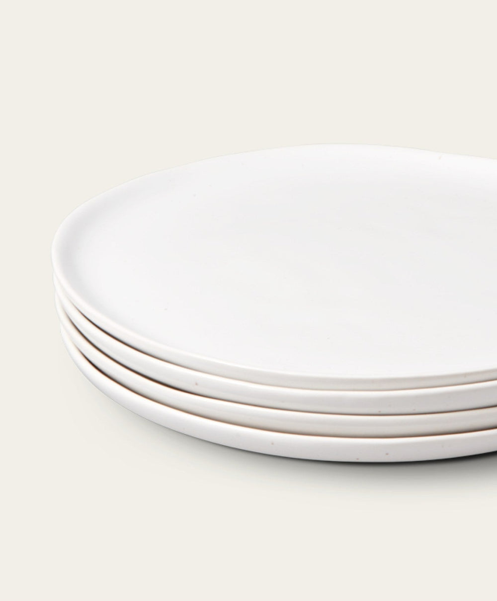 Salad Plates by Fable Home, shown in Speckled White.