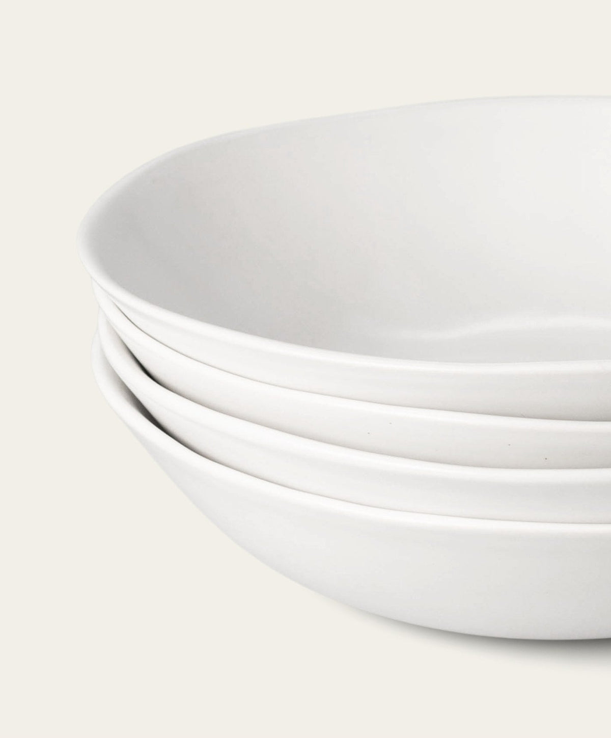 Pasta Bowls by Fable Home, shown in Cloud White.