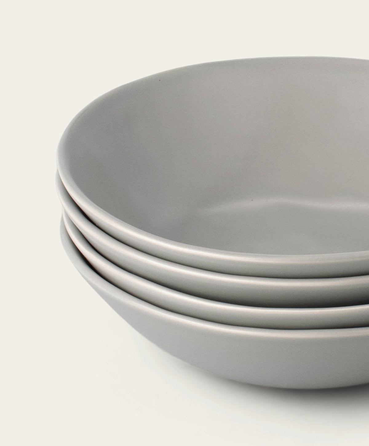 Pasta Bowls by Fable Home, shown in Dove Gray.