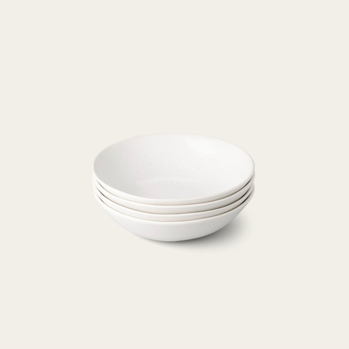 Pasta Bowls by Fable Home, shown in Speckled White.