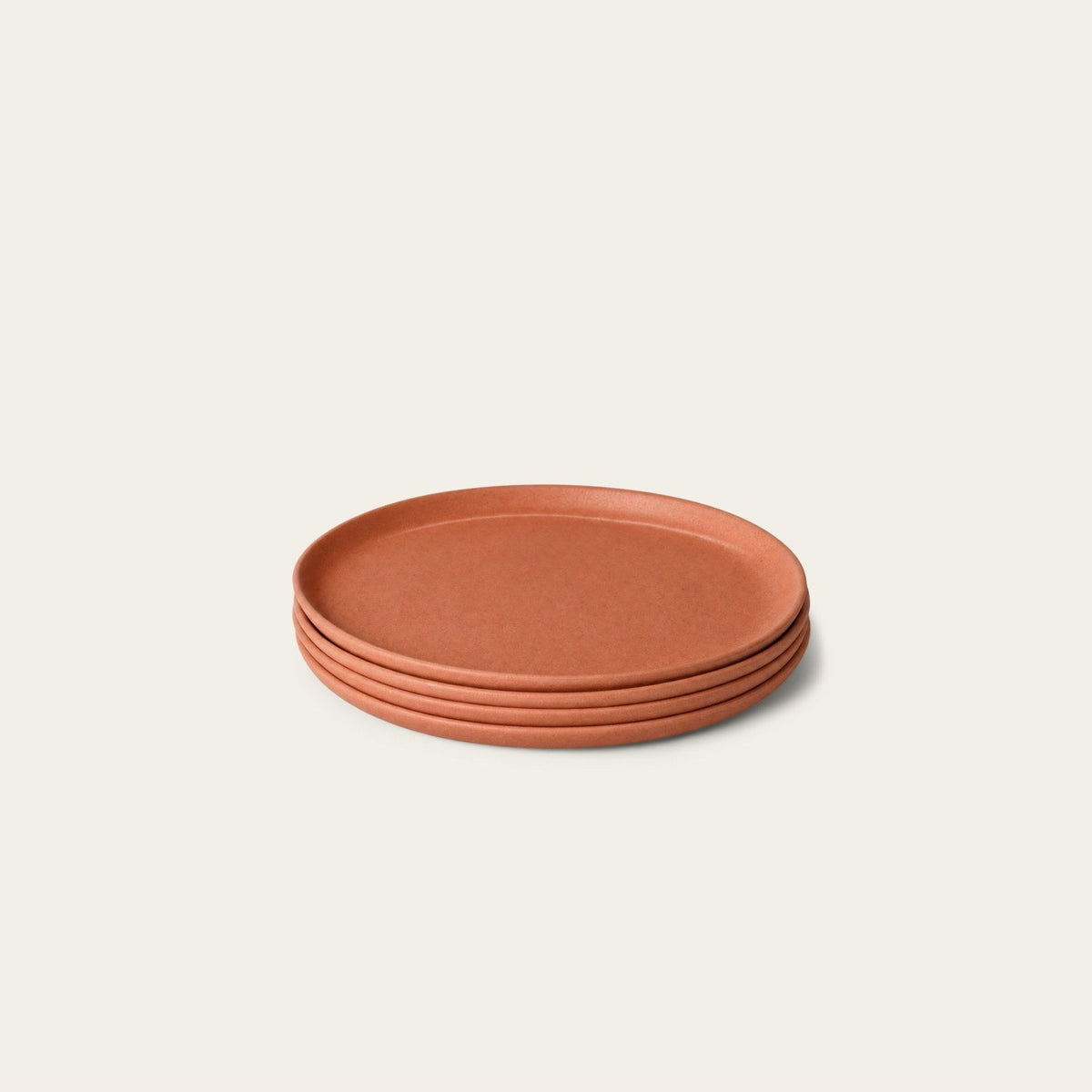Lunch Plates by Fable Home, shown in Canyon Clay.