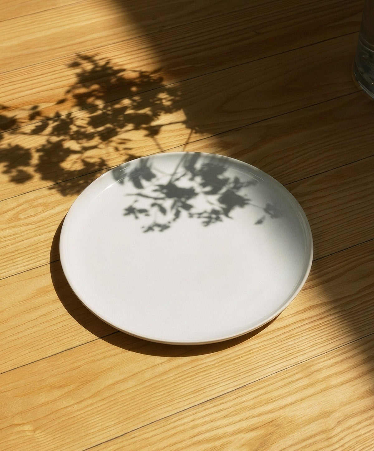 Lunch Plates by Fable Home, shown in Pearl White.
