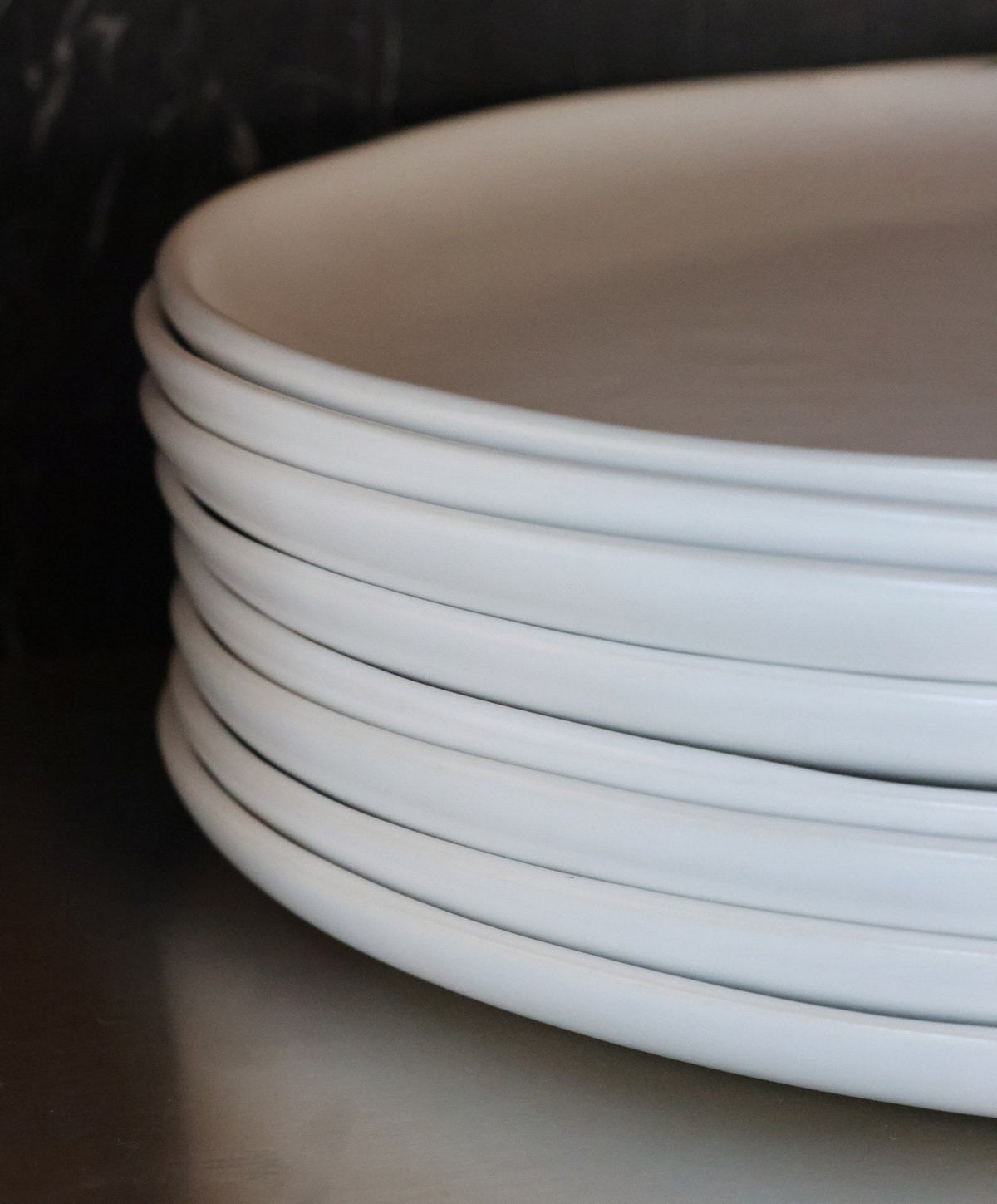 Lunch Plates by Fable Home, shown in Cloud White.