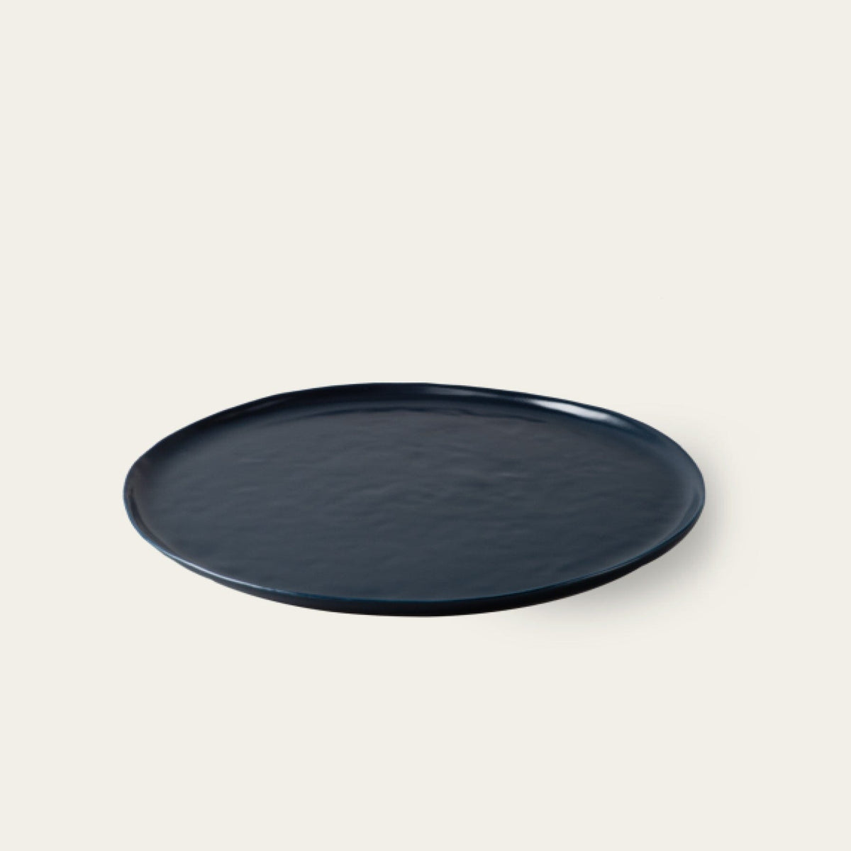 Serving platter dinnerware by Fable Home, in a midnightblue color.