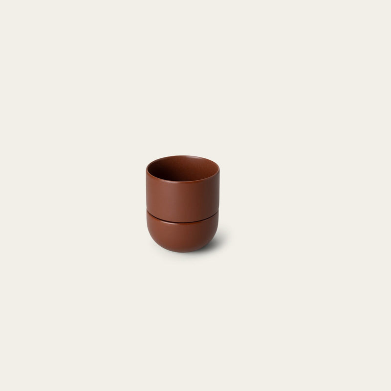 Small planter planters by Fable Home, in a small/burntsienna color. – #small/burntsienna