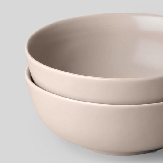 Ramen set bundles by Fable Home, in a deserttaupe/ashblack color. – #deserttaupe/ashblack