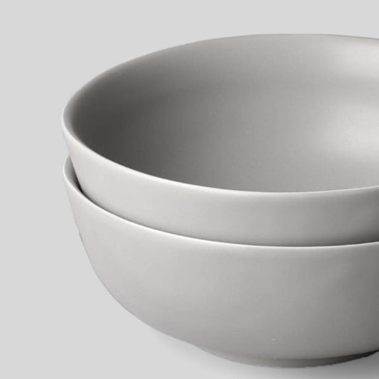 Ramen set bundles by Fable Home, in a dovegray/ashblack color. – #dovegray/ashblack