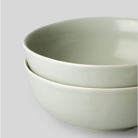 Ramen set bundles by Fable Home, in a beachgrassgreen/ashblack color. – #beachgrassgreen/ashblack