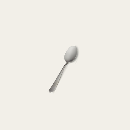 Single Big Spoon Flatware Admin Matte Silver