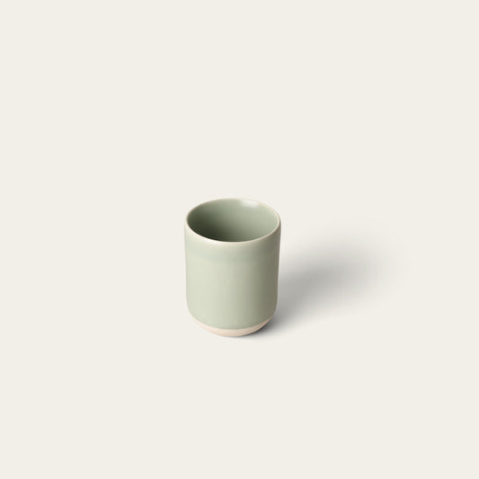 Single Cappuccino Cup Dinnerware Admin Beachgrass Green