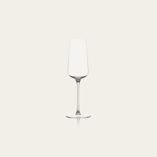 Single Flute Glass Admin Clear