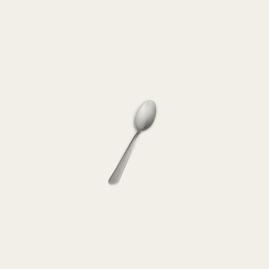 Single Small Spoon Flatware Admin Matte Silver