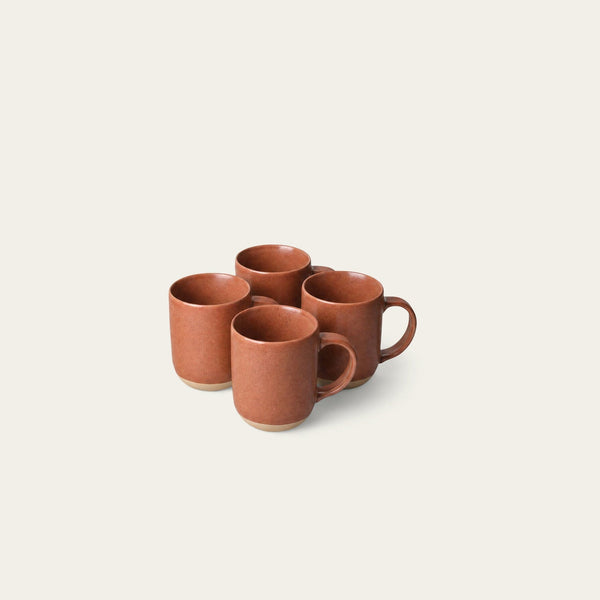 Small Mugs by Fable Home, featured in a canyonclay color finish. – #canyonclay