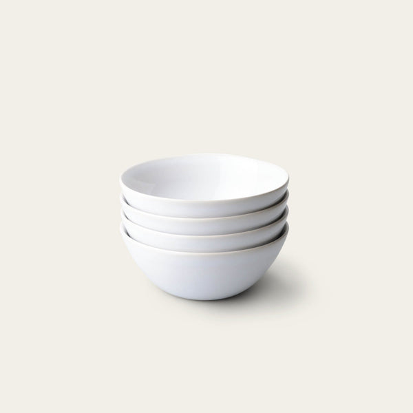 Breakfast bowls dinnerware by Fable Home, in a pearlwhite color. – #pearlwhite