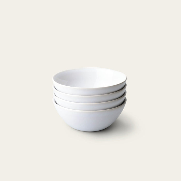 Breakfast bowls dinnerware by Fable Home, in a pearlwhite color. – #pearlwhite