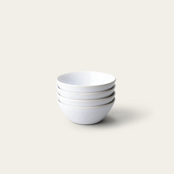 Dessert bowls dinnerware by Fable Home, in a pearlwhite color. – #pearlwhite