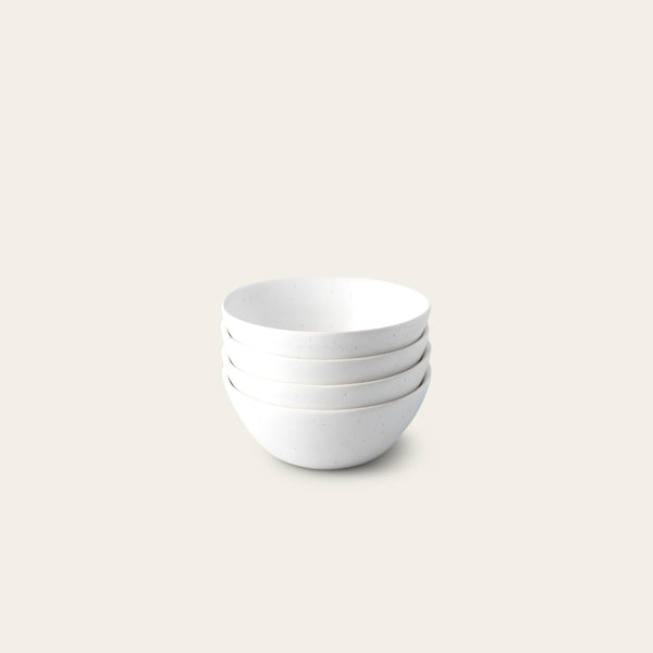 Dessert bowls dinnerware by Fable Home, in a speckledwhite color. – #speckledwhite