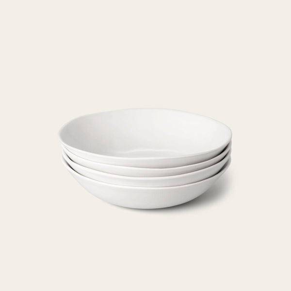 Pasta bowls dinnerware by Fable Home, in a cloudwhite color. – #cloudwhite
