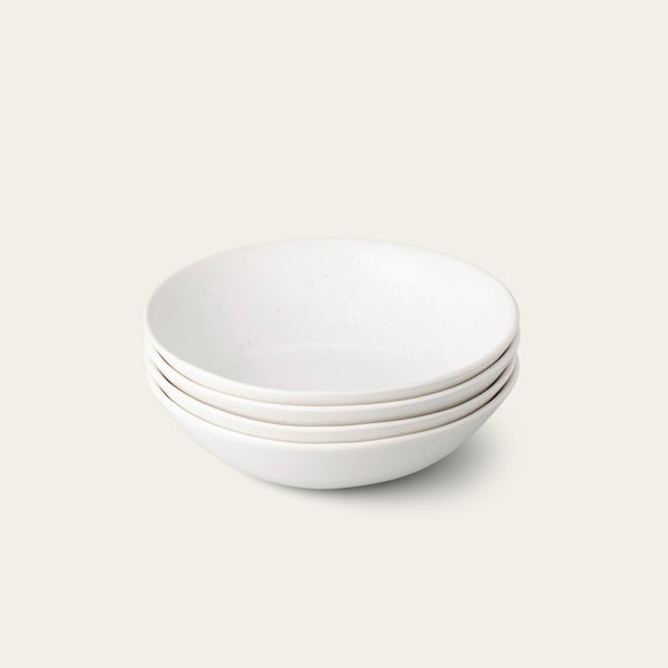 Pasta bowls dinnerware by Fable Home, in a speckledwhite color. – #speckledwhite