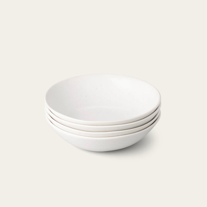 Pasta bowls dinnerware by Fable Home, in a speckledwhite color. – #speckledwhite