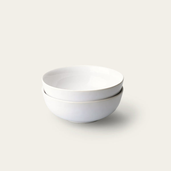 Ramen bowls dinnerware by Fable Home, in a pearlwhite color. – #pearlwhite