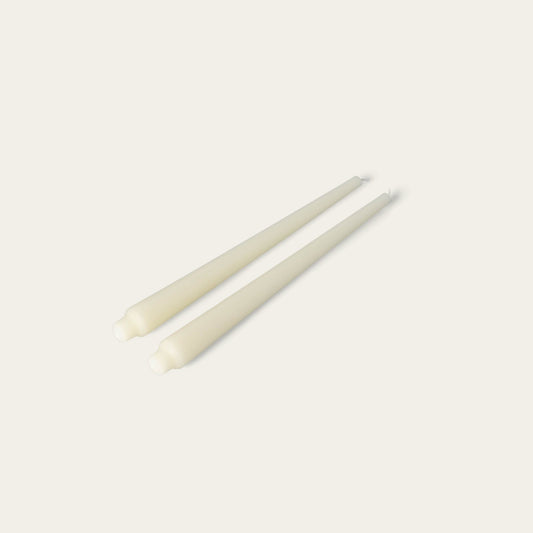 Taper candles decor by Fable Home, in a short/cream color. – #short/cream