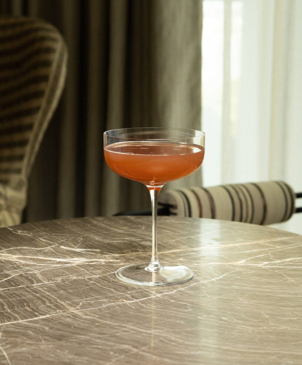 Toasting Set Pro by Fable Home, shown in Clear.